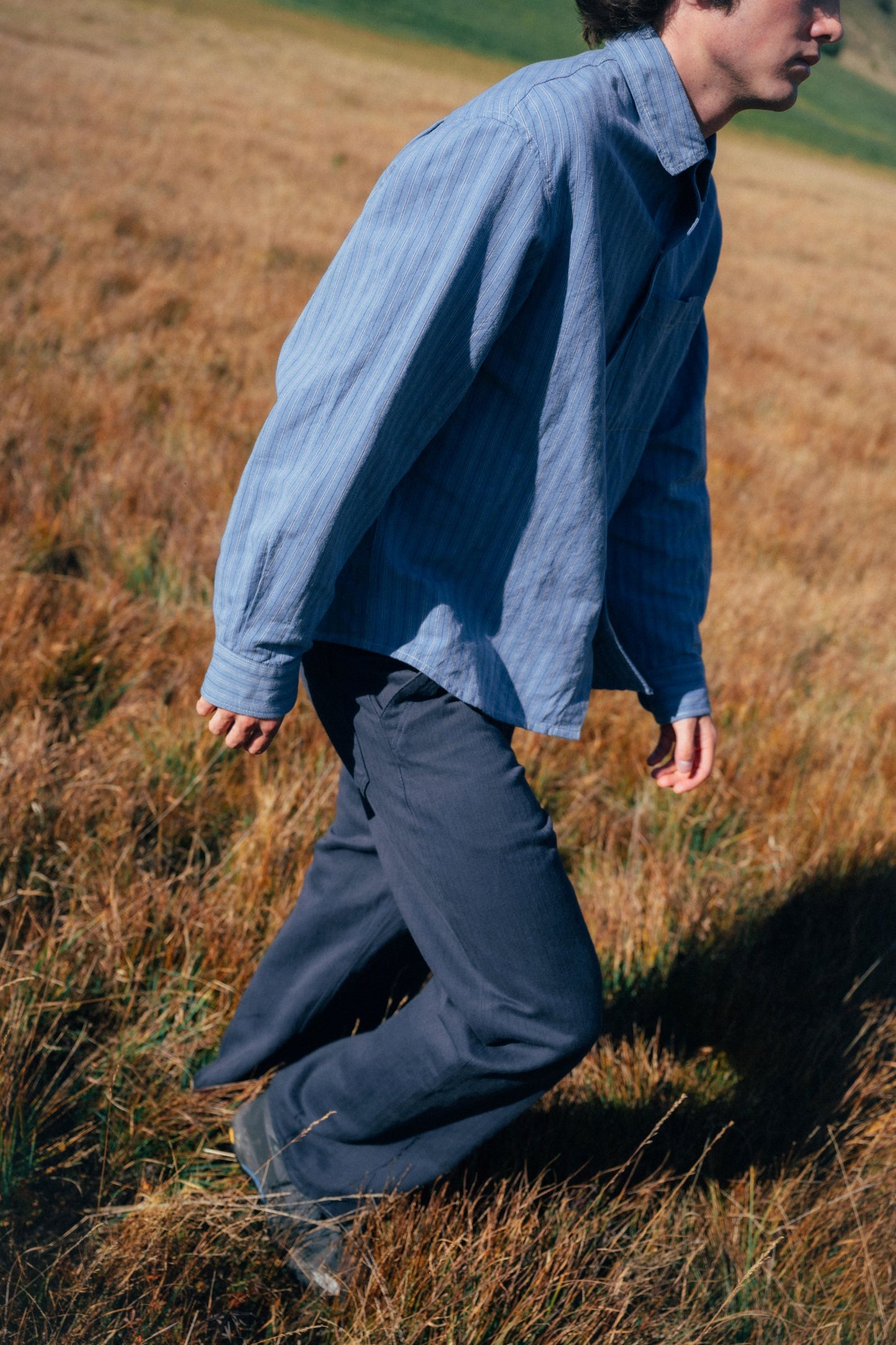 HERRINGBONE PANT