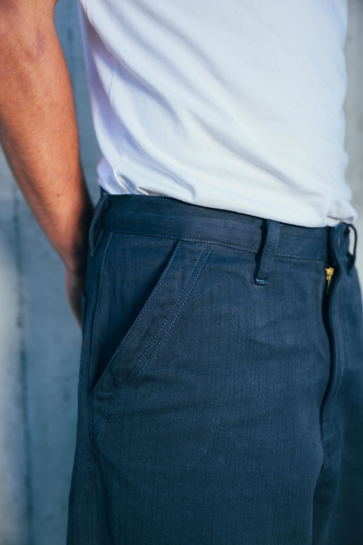 HERRINGBONE PANT