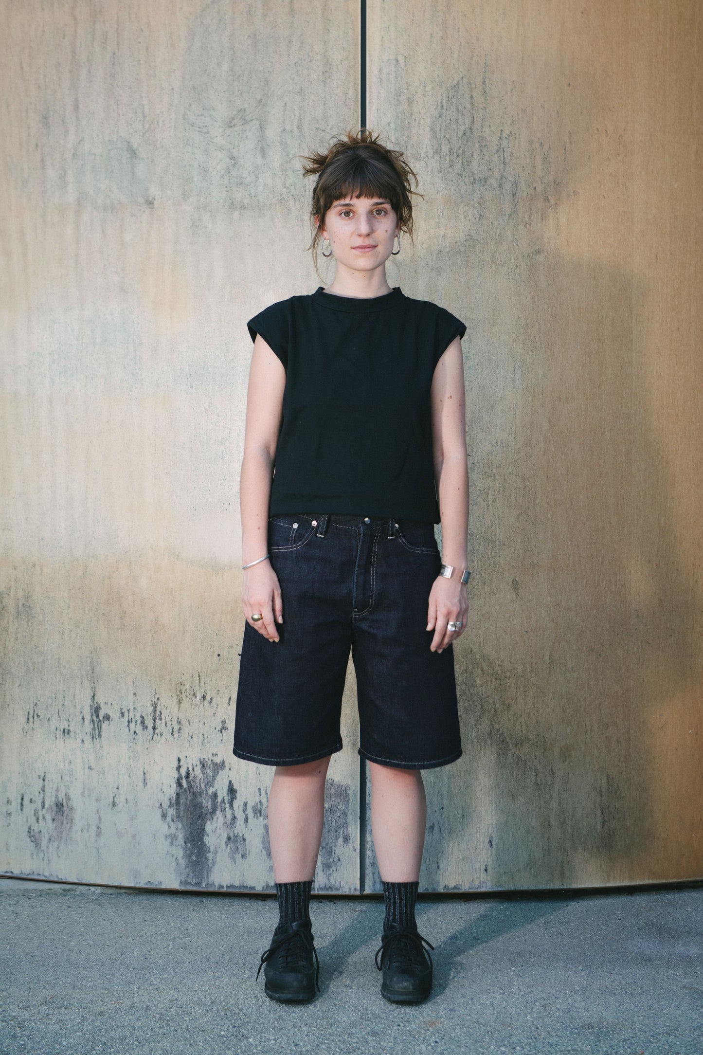 DENIM SHORT