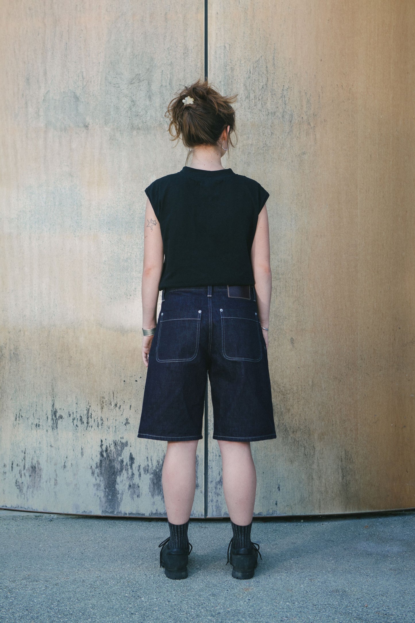 DENIM SHORT