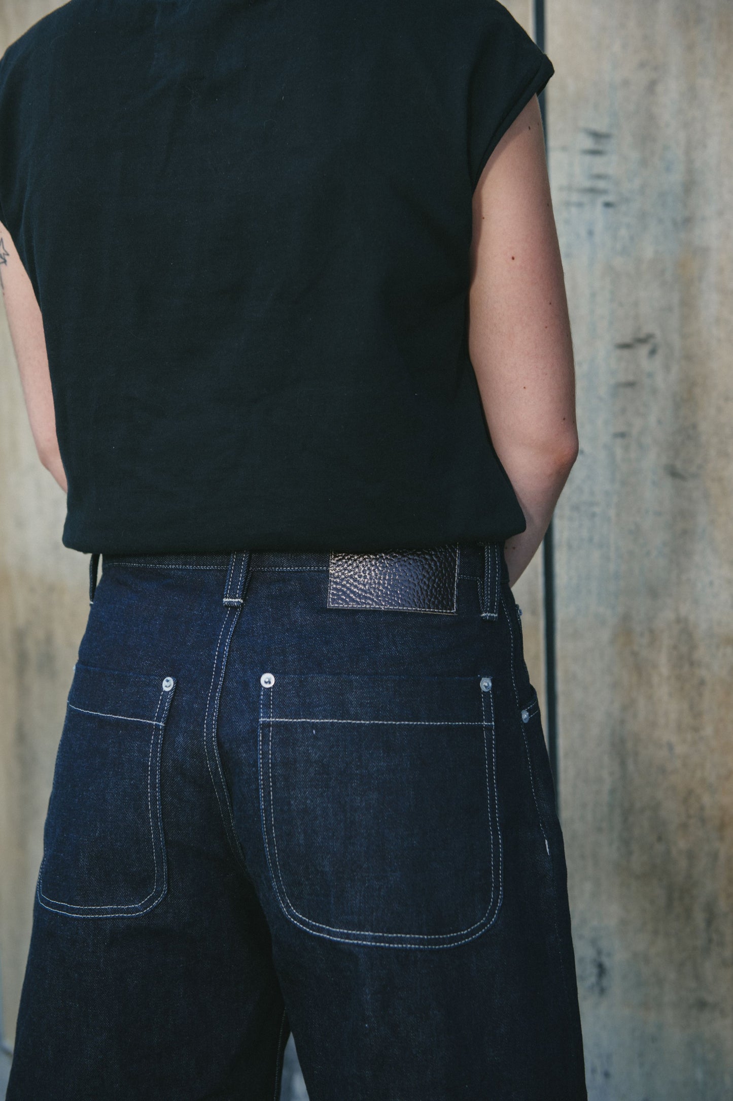DENIM SHORT