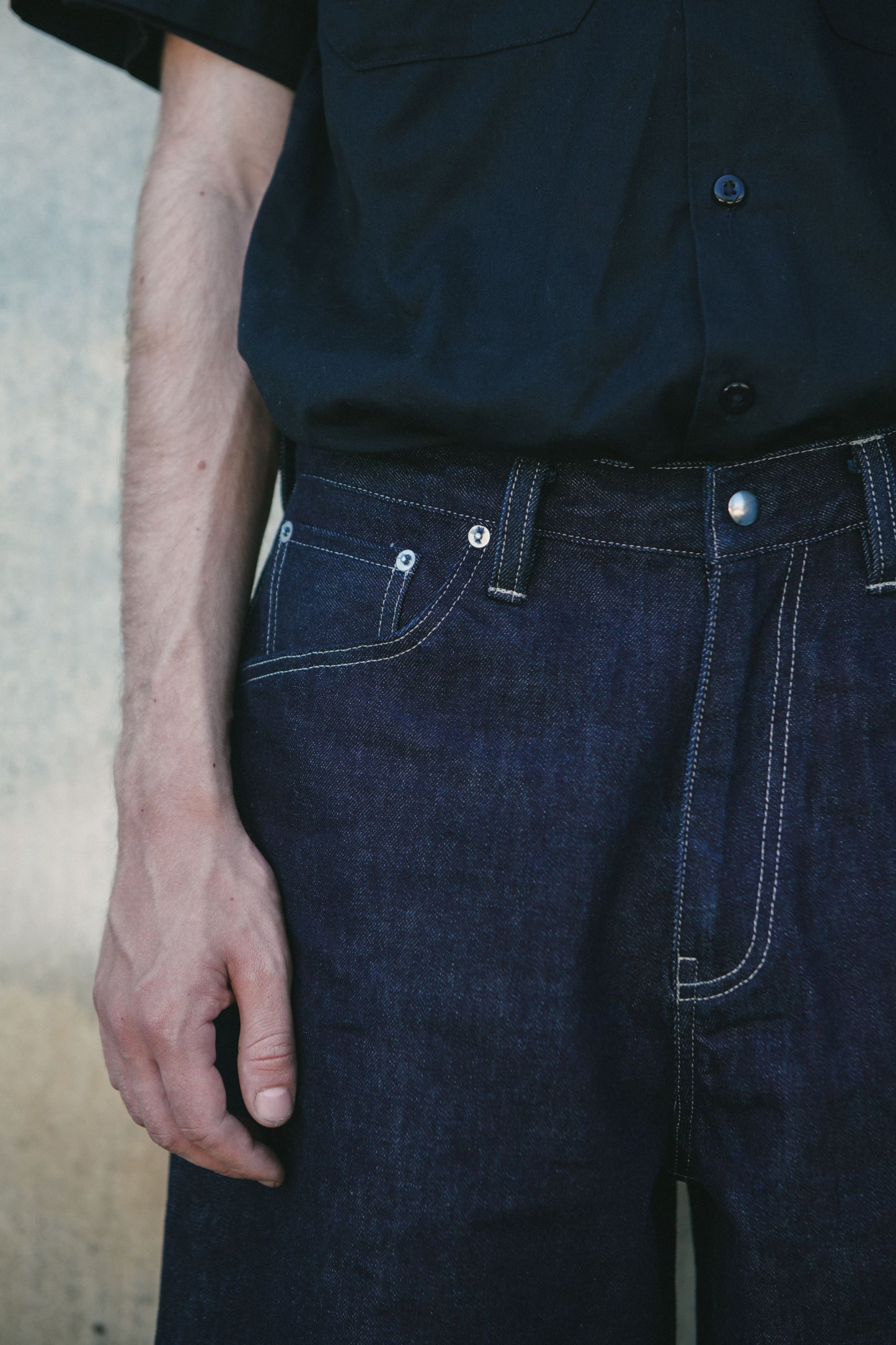 DENIM SHORT