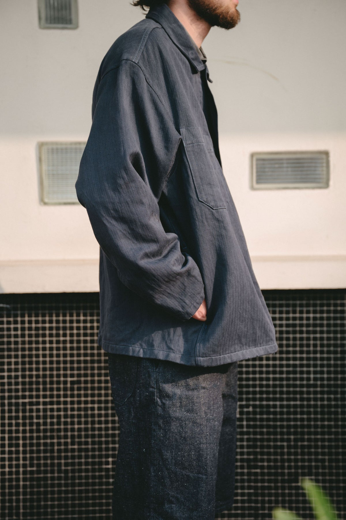 CLOSE COLLAR JACKET 2