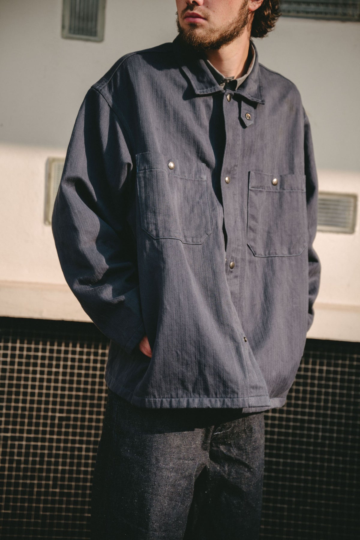 CLOSE COLLAR JACKET 2