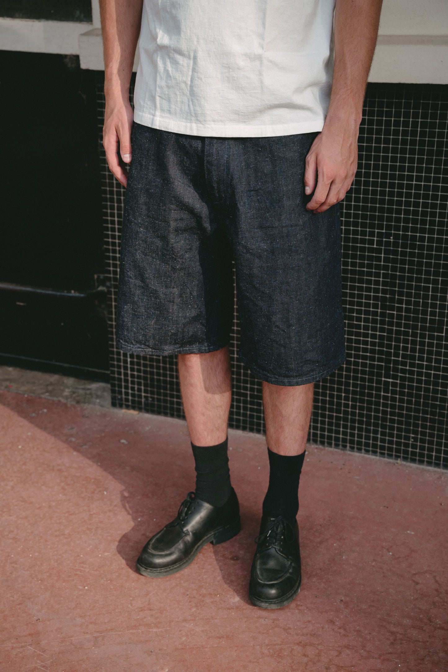 DENIM SHORT